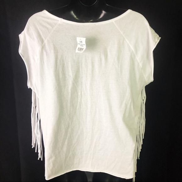 Hangover Monday Fringe Tee White 🖤 - Picture 6 of 7